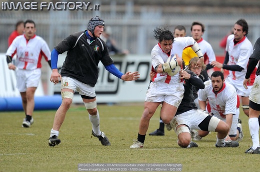 2010-02-28 Milano - XV Ambrosiano-Italia Under 19 249 Alessio Mereghetti